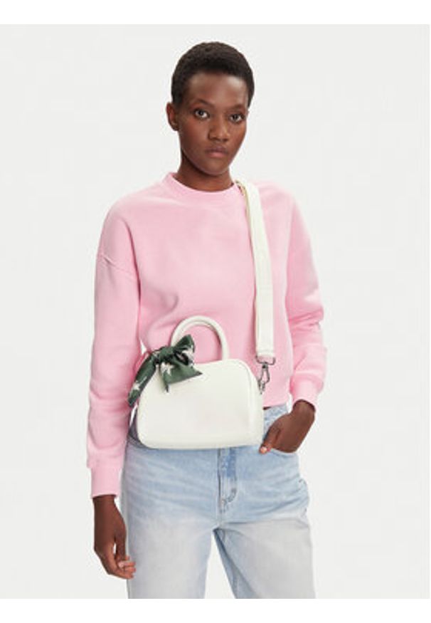 Lacoste Torebka NF4973FZ Beżowy. Kolor: beżowy. Materiał: skórzane