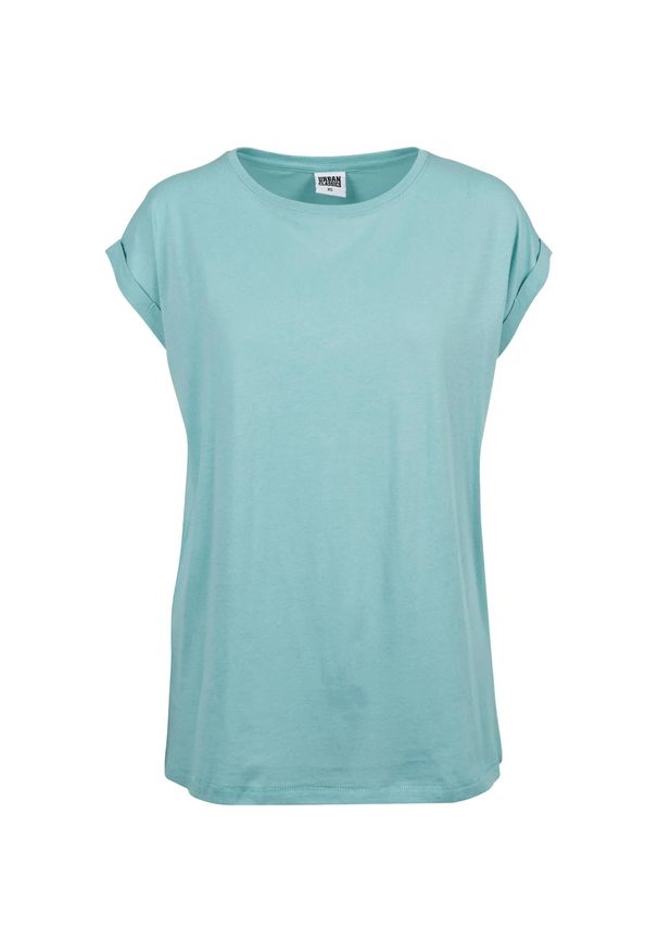 Urban Classics - Koszulka Damska Z Rozszerzonym Ramieniem. Kolor: zielony. Sport: turystyka piesza