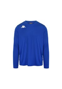 Jersey Kappa Dovol. Kolor: niebieski. Materiał: jersey. Długość rękawa: długi rękaw. Sport: fitness