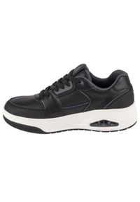 skechers - Buty sportowe Sneakersy męskie, Uno Court - Low-Post. Zapięcie: sznurówki. Kolor: czarny. Materiał: materiał, syntetyk. Szerokość cholewki: normalna. Sport: turystyka piesza