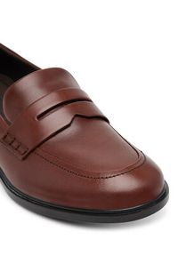 ecco - ECCO Loafersy Dress Classic 15 20980301053 Brązowy. Kolor: brązowy. Materiał: skóra #4