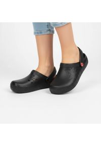 Big-Star - Klapki damskie Big Star, cholewka z tworzywa wsuwana konstrukcja profilowana wkładka gruba podeszwa, czarny, II275001. Okazja: na co dzień. Kolor: czarny. Materiał: materiał. Styl: casual, klasyczny, wakacyjny #1