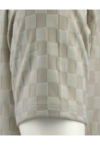 Męska Koszulka Polo z Dekoltem Bez Guzików - Brave Soul - Beżowa. Okazja: na co dzień. Typ kołnierza: polo. Kolor: beżowy, wielokolorowy, brązowy. Materiał: elastan, poliester. Styl: casual #4