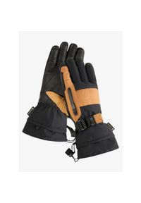 Rękawice narciarskie Ziener Glorios GTX + Gore Plus Warm Glove. Kolor: czarny. Sezon: zima. Sport: narciarstwo #1