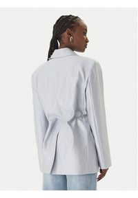 Eleh Marynarka SS260402 Błękitny Relaxed Fit. Kolor: niebieski. Materiał: syntetyk #2