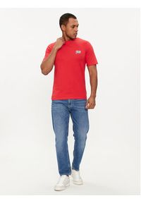 Jack & Jones - Jack&Jones T-Shirt Trevor 12227773 Czerwony Standard Fit. Kolor: czerwony. Materiał: bawełna