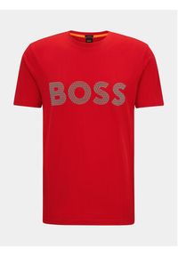 Boss T-Shirt TeeBOSSRete 50495719 Czerwony Regular Fit. Kolor: czerwony. Materiał: bawełna #2