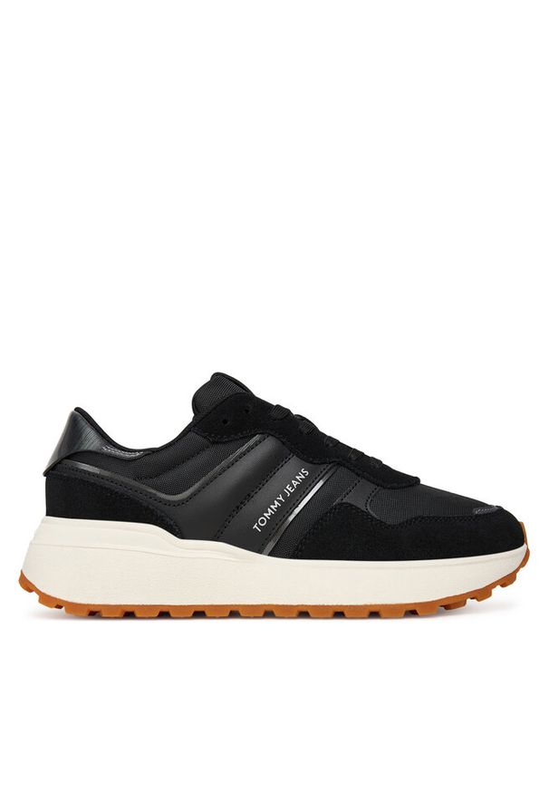 Sneakersy Tommy Jeans. Kolor: czarny