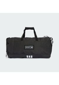 Adidas - 4ATHLTS Duffel Bag Medium. Kolor: czarny, biały, wielokolorowy. Materiał: materiał. Sport: fitness