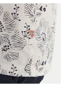 Guess Koszula M6GH29 W1718 Biały Regular Fit. Kolor: biały. Materiał: syntetyk #4