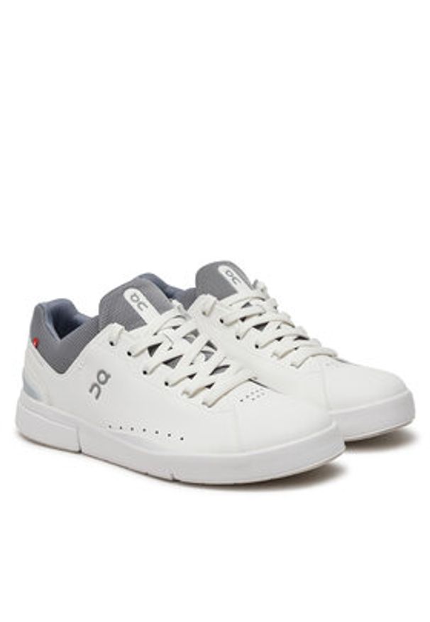 On Buty do biegania The Roger Advantage 3MD10642763 Biały. Kolor: biały. Materiał: skóra