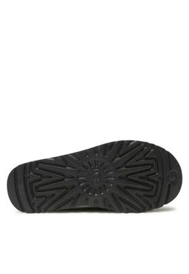 Ugg Śniegowce W Classic Mini Platform 1134991 Czarny. Kolor: czarny. Materiał: skóra. Obcas: na platformie