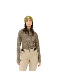 Damski polar 1/4 zip Protest Esher. Kolor: czarny. Materiał: polar #1