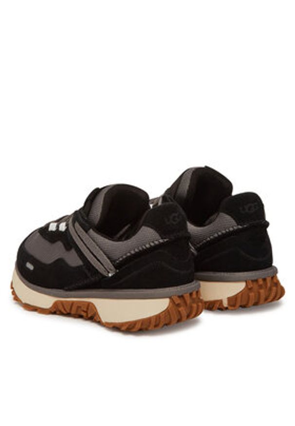 Ugg Sneakersy W Retrofi Low 1167491 Czarny. Kolor: czarny. Materiał: skóra, zamsz