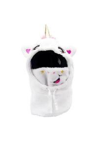 SKATEPRO - Sporty zimowe Czapki narciarskie unisex Hoxy Balaclava - Unicorn. Kolor: biały, różowy, wielokolorowy, żółty. Materiał: polar. Sezon: zima. Styl: sportowy #1