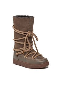 Inuikii Śniegowce Classic High Laced 75107-096 Brązowy. Kolor: brązowy. Materiał: zamsz, skóra #4