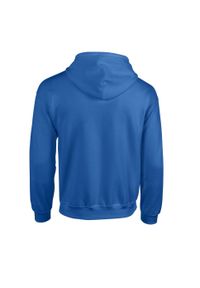 GILDAN - Bluza Z Kapturem Dla Dorosłych Unisex Heavy Blend Full Zip. Typ kołnierza: kaptur. Kolor: niebieski