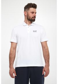EA7 Emporio Armani - Polo męskie EA7 EMPORIO ARMANI. Typ kołnierza: polo
