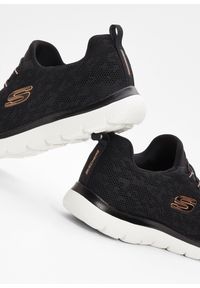 bonprix - Sneakersy marki Skechers z pianką memory. Kolor: czarny #2