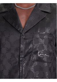 Karl Kani Koszula Signature All Over Print Resort PD00005369 Czarny Regular Fit. Kolor: czarny. Materiał: syntetyk. Wzór: nadruk #4