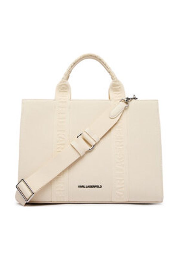 Karl Lagerfeld - KARL LAGERFELD Torebka B2W50090 Kremowy. Kolor: kremowy