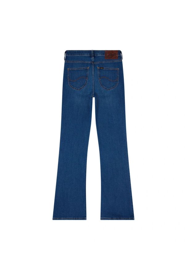 Lee - DAMSKIE SPODNIE LEE BREESE BOOT POP OF BLUE 112378783