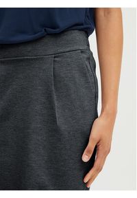 ICHI Spódnica mini 20105037 Szary Regular Fit. Kolor: szary. Materiał: syntetyk #3