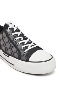 Karl Lagerfeld - KARL LAGERFELD Trampki KL50425 Czarny. Kolor: czarny. Materiał: materiał #5