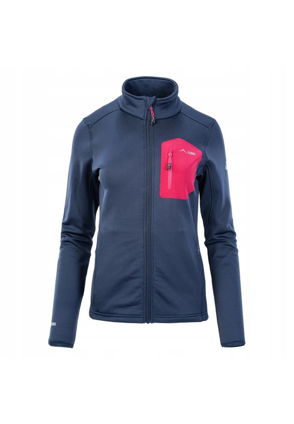 Elbrus - Damska Bluza Polarowa Nomi. Kolor: różowy. Materiał: polar. Sport: turystyka piesza