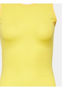 MISSION SWIM - Mission Swim Sukienka codzienna Amy Żółty Slim Fit. Okazja: na co dzień. Kolor: żółty. Typ sukienki: proste. Styl: casual #3
