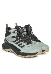 Merrell Trekkingi Speed Strike 2 Mid GORE-TEX J038383 Szary. Kolor: szary. Materiał: materiał. Technologia: Gore-Tex. Sport: turystyka piesza #4