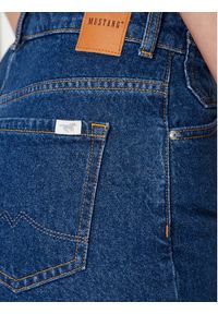 Mustang Szorty jeansowe Charlotte 1015220 Granatowy Comfort Fit. Kolor: niebieski. Materiał: bawełna #5