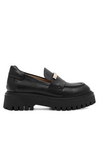 Loafersy Gino Rossi. Kolor: czarny