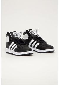 adidas Originals - Buty Top Ten. Nosek buta: okrągły. Zapięcie: sznurówki. Kolor: czarny. Materiał: guma #3