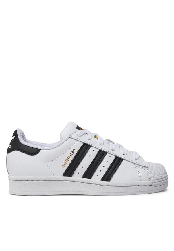 Adidas - adidas Sneakersy Superstar J FU7712 Biały. Kolor: biały. Materiał: skóra. Model: Adidas Superstar