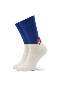 Happy-Socks - Happy Socks Skarpety wysokie unisex WEH01-6300 Kolorowy. Materiał: bawełna, materiał. Wzór: kolorowy