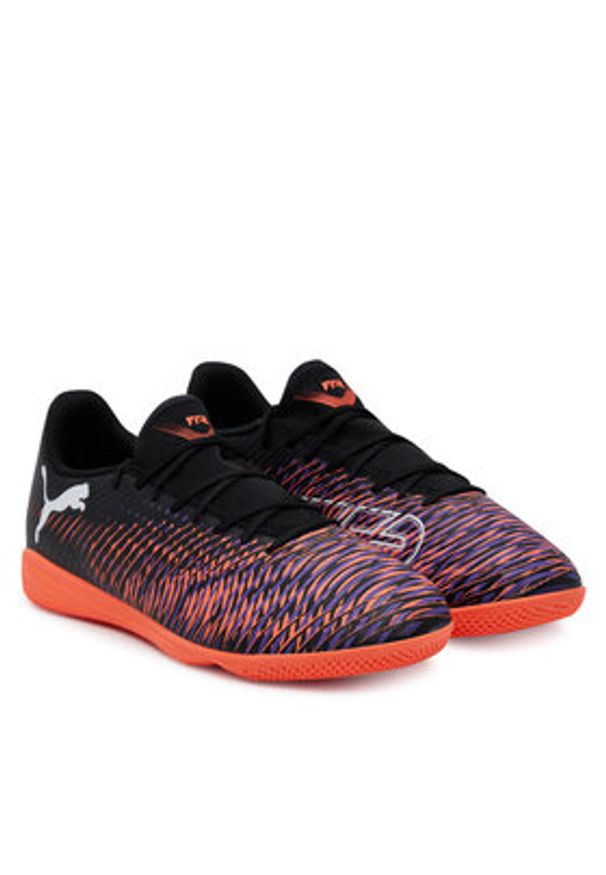 Puma Buty do piłki nożnej Future 8 Play It 108379 01 Czarny. Kolor: czarny. Materiał: skóra