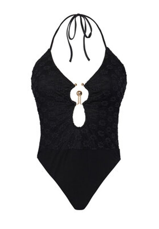 BARDOT - Bardot Body Rosala Halter Lace 59940TB Czarny. Kolor: czarny. Materiał: syntetyk, bawełna