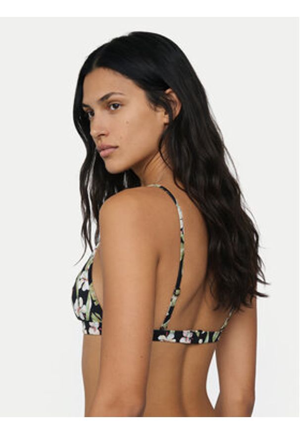 Roxy Bikini Printed Essentials ERJX203597 Czarny. Kolor: czarny. Materiał: syntetyk