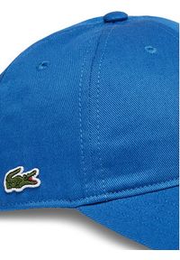 Lacoste Czapka z daszkiem RK0440 Niebieski. Kolor: niebieski. Materiał: bawełna, materiał #2