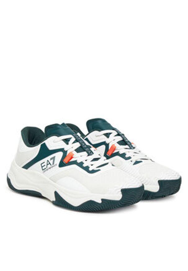 EA7 Emporio Armani Sneakersy X8X248 XK445 MZ221 Biały. Kolor: biały. Materiał: materiał