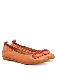 Hispanitas Baleriny Cervo-V25 HV253931 Koralowy. Kolor: pomarańczowy. Materiał: skóra #6