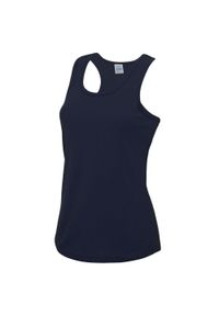 JUST COOL - Kamizelka Top Dla Pań. Kolor: niebieski #1