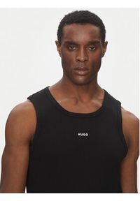 Hugo - HUGO Tank top Dapota 50542089 Czarny Slim Fit. Kolor: czarny. Materiał: bawełna #5