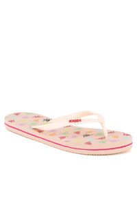 Kappa Japonki 351C22W Pink Soft - Fuchsia Fragola - Pink Fuchsia Kolorowy. Materiał: materiał, syntetyk. Wzór: kolorowy #4