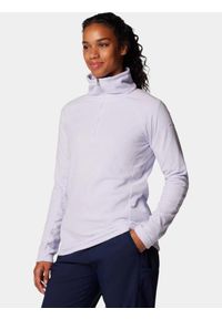 columbia - Bluza bez kaptura damska Columbia Glacial IV 1/2 Zip. Typ kołnierza: bez kaptura. Kolor: niebieski. Materiał: polar