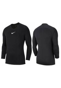 Koszulka termoaktywna do piłki nożnej męska Nike Dry Park sportowa. Kolor: czarny