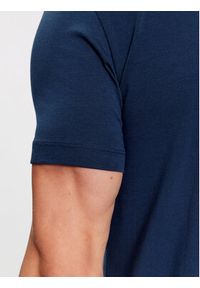 Trussardi Jeans - Trussardi T-Shirt 52T00767 Granatowy Regular Fit. Kolor: niebieski. Materiał: bawełna