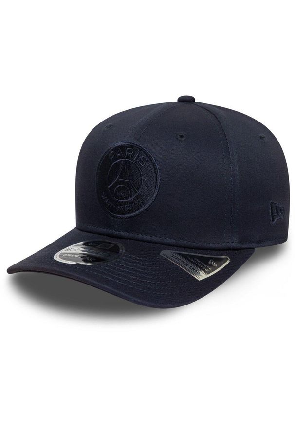 PSG - New Era czapka z daszkiem Cap Paris Saint-Germain granatowa. Kolor: niebieski