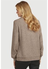 Cellbes - Komfortowy sweter. Okazja: na co dzień. Kolor: beżowy. Materiał: prążkowany. Długość rękawa: długi rękaw. Długość: długie. Styl: casual #6